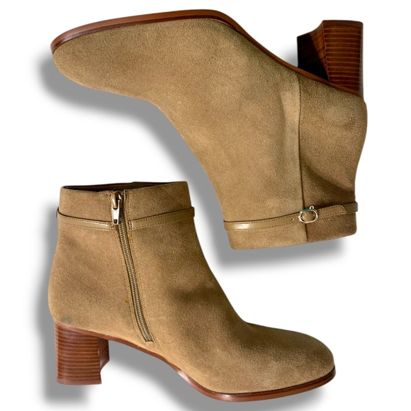 Kate Spade New York Madison Tan and Cream Boots size 10.5 - Picture 2 of 14